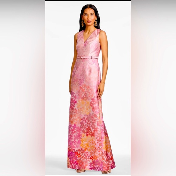 NWT Sachin + Babi Adellyn Gown in Light Sunset Hydrangea